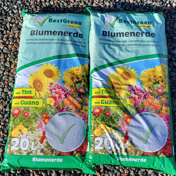 Blumenerde BestGreen Floragard 20 L